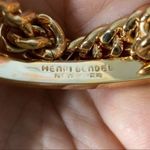 Henri Bendel The A-List Layered Rose Gold Riveted Swarovski Chain Cuff Bracelet Photo 11