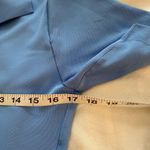 Nike  Golf Polo Shirt Cropped Short Sleeve Blue M Photo 6