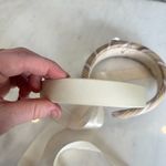 Anthropologie Anthropolgie Headbands NWT Lot of 3 Brown Cream Neutral Bridal Minimalist Casual Photo 8