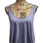 We The Free  Women's XS Blue Tank Top with Ring Detail Casual‎ Sleeveless Photo 0