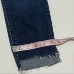 Hudson Jeans Hudson Nico Super Skinny Jeans Mid Rise Ankle Distressed Raw Hem Dark Wash 28 Photo 8