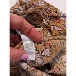 Aerie  Cute Cropped Floral Fall Boho Y2K Fall Colored Top Large Photo 3