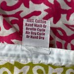 Gretchen Scott Women’s Size S Pink White Yellow Trim V Photo 5