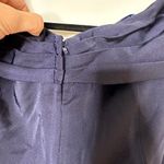 La Femme NWT  Simply Chic Off The Shoulder Jersey Gown Navy Blue Women's Size 18 Photo 6