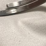 Clearance 50% off Mantra Band Silver Inspirational Bangle Bracelet Photo 5