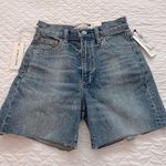 Aritzia Denim Forum 50s Arlo Mid thigh jean shorts size 23 Photo 1