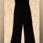 NWOT Misha Collection Moira Cowl Neck Pantsuit jumpsuit wide leg Black sz S Photo 6