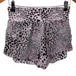 Fabletics  Olesia Athletic Shorts Womens S Gray Purple Spotted Orchid Polyester‎ Photo 0