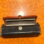 Brighton Vintage Leather Lipstick Case with Silver Heart Photo 1