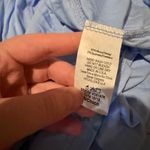 Pinkblush  Off Shoulder High Low‎ Maxi Dress Women’s Sz Small Blue Maternity Photo 4