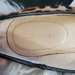 Calvin Klein Saxton Leopard Print Calf Hide Wedge Heels 7.5 Photo 9