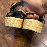 Dolce Vita Thorin Espadrille Wedge Sandal Black Size 10 Photo 5