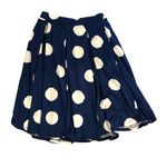 LuLaRoe Blue White Polka Dot Skirt Photo 2