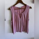 Lucky Brand  Women's XL pink  Sleeveless Blouse Shirt Top Photo 5