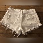 Free People We the free white distressed denim cut off size 27 Photo 1
