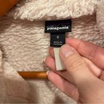 Patagonia cream soft and furry 1/4 zip pullover sweatshirt jacket XS Photo 6