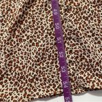 SheIn Tan/Brown Leopard Print Surplice V-Neck Belted Maxi Dress Size S EUC Photo 8