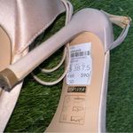 Topshop Women’s Top Shop Pink Fuzzy Fur High Heels Stilettos shoes size 7 - 7.5 Photo 5