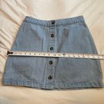 Forever 21  button down denim mini skirt Photo 2