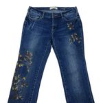 Sundance Magnolia Embroidered Blue Denim Jeans Size 27 Photo 5