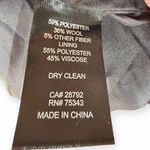 House of Harlow 1960 Black and White Checkered Blazer Size L Photo 7