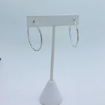 925 Sterling Silver Hoop Earrings Photo 1