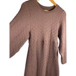 Free People Gabby Boho Textured Seamless Midi Dress in Coconut Shell Size Medium Photo 9