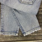 Silver Jeans Silver Blue Embroidered Floral Izzy Skinny Ankle Jeans 27 Photo 8