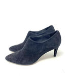 Stuart Weitzman Black Suede Pointed Toe Stiletto Heel Ankle Bootie Size 7.5 Photo 2