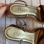 Franco Sarto Brown Leather Wedge Espadrille Photo 8