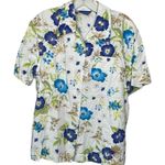 Karen Scott  Linen Blend‎ Floral Top Photo 0