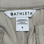 Athleta  27" Brooklyn Mid Rise Casual Ankle Pants Tan Size 8 Photo 5