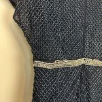 Mac Duggal  Beaded Butterfly Sleeve Column Gown in Midnight Size US 6 NWT Photo 10