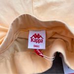 Kappa  Women Logo Tape Eva Yellow Athletic Leggings Size SMALL skinny fit NWT #63 Photo 2