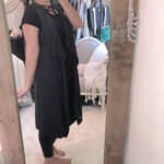 Addie  GREY knit duster cardigan size medium Photo 3