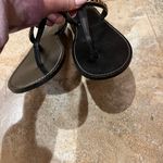 ZARA Black Chain Detail Women's Sandals Photo 2