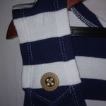 Hillard & Hanson  3X Navy White Tank Top Plus Photo 4