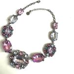 Liz Claiborne  rhinestone Four Seasons rhinestone  necklace Photo 5