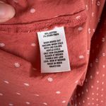 Wonderly  Polka Dot Peasant Blouse Size XL Boho Prairie Cottage Cotton Modest Photo 4