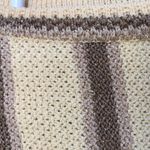 St. John Sport maize yellow striped Wool knit sweater sleeveless top women’s S Photo 4