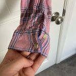 Adika  women’s cropped multi-colored plaid top —‎ large Photo 6