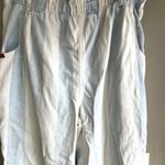 Vintage Gitano Striped High Waist Denim Pants Elastic Waistband Casual Jeans 16 Blue Photo 3