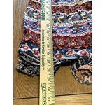 American Eagle Size Small romper Spaghetti Straps Colorful Boho Peasant Beach Photo 13