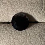 Black moissanite loose gem 4 carat Photo 0