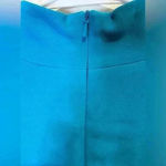 Valerie Dresses Vintage Y2K 100% Pure‎ Silk Side Tie Stylish Midi Dress Size 14 Blue Photo 4