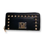 Badgley Mischka NWT Black Vegan Leather Wallet Photo 0