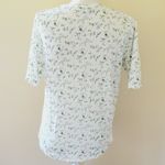 Lucky Brand  floral tie neck top size medium Photo 4