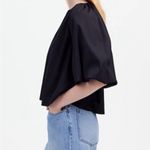 Madewell NWT Bubble-Sleeve Top in Poplin size 00 Photo 1