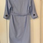 ZARA denim blue Dress With Belt Photo 6