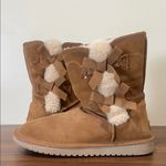 Koolaburra By UGG Chestnut Suede Winter Boots Size 9 Tan Photo 2